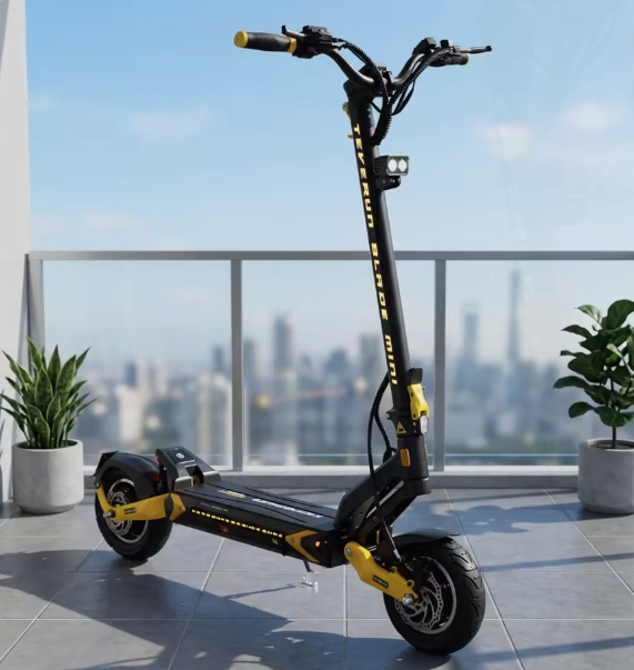 elektrokolobezka teverun blade mini pro zluta 02